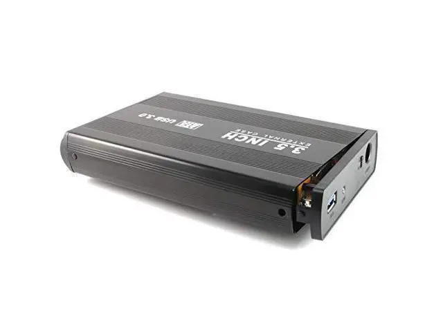 Alt view image 7 of 7 - Vszerda 3.5 Inch SATA Hard Drive Enclosure USB 3.0 High Speed External Case