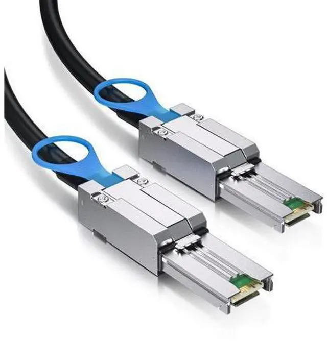 Main image of Vszerda SFF-8088 to SFF-8088 External Mini SAS HD Hybrid Cable for RAID Cards, JBOD Storage & Legacy Server Backplanes, 1-m(3.28ft)