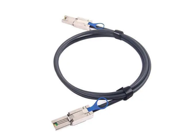 Alt view image 4 of 5 - Vszerda SFF-8088 to SFF-8088 External Mini SAS HD Hybrid Cable for RAID Cards, JBOD Storage & Legacy Server Backplanes, 1-m(3.28ft)