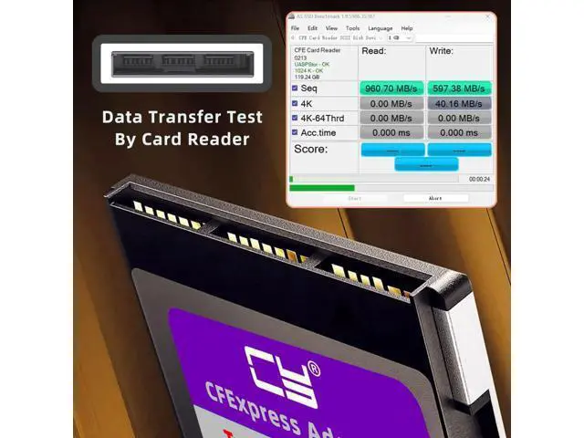 Alt view image 4 of 7 - Vszerda CFexpress Type-A Card to Type-B Memory Socket Kit Case CFE CFA to CFB Adapter Compatible with Camera 8K RAW PCIe Expansion