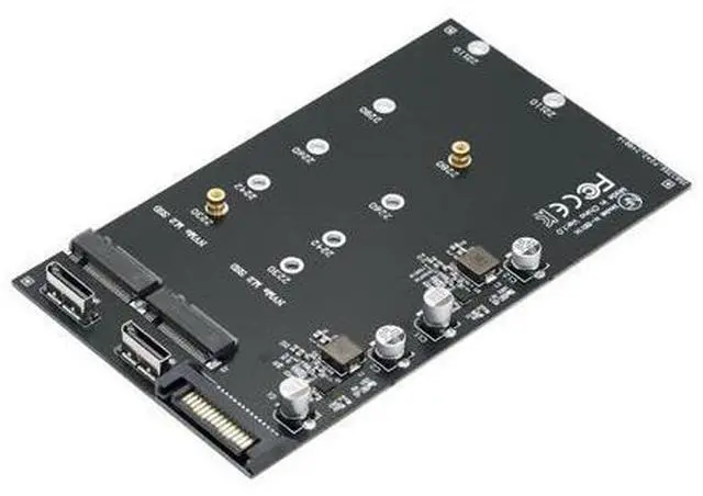 Main image of Vszerda Dual Oculink SFF-8612 SFF-8611 to NVME M.2 NGFF M-Key PCIe SSD 2280 22110mm Adapter Extension Card for Mainboard