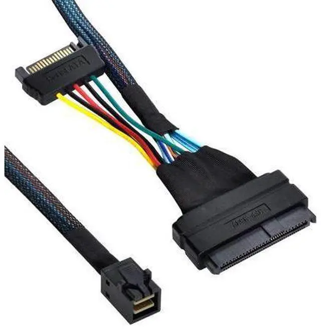 Main image of Vszerda U.2 U2 SFF-8639 NVME PCIe SSD Cable for Mainboard Intel SSD 750 p3600 p3700 M.2 SFF-8643 Mini SAS HD