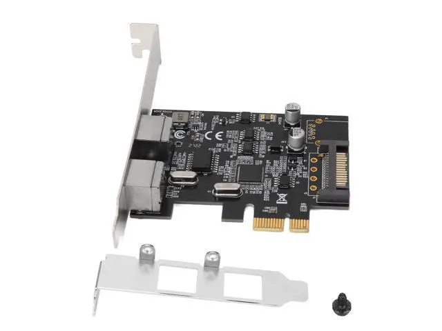 Alt view image 7 of 7 - Vszerda PCIE Expansion Card, PCI Express to Port PS/2 Expansion Card, PS/2 Keyboard and Mouse Port Expansion Card Without USB Port, SATA Power Interface, for