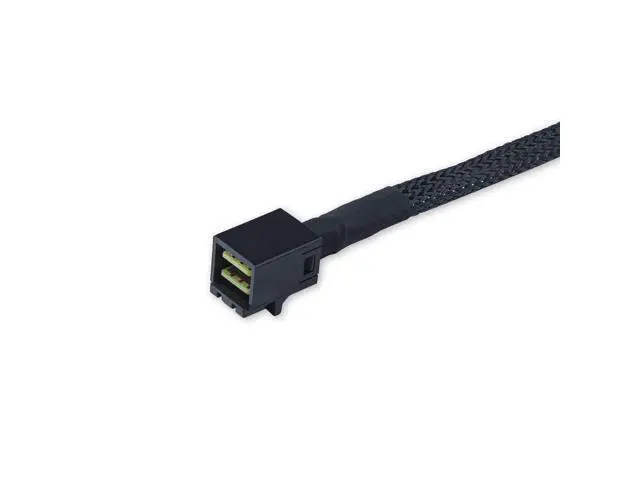 Alt view image 7 of 7 - Vszerda SFF-8643 to SFF-8087 Mini SAS HD Cable, SAS 3.0 to 2.0, Compatible with RAID Controllers, Servers, Backplanes and Hosts, 100-Ohm, 0.8-m(2.6ft), 2 Pack