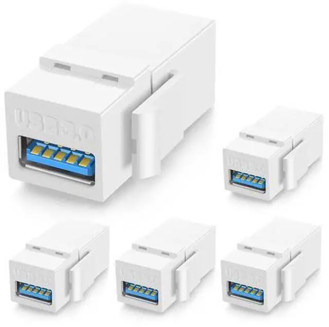 Main image of Vszerda USB 3.0 Keystone Jack Inserts (5 Pack)