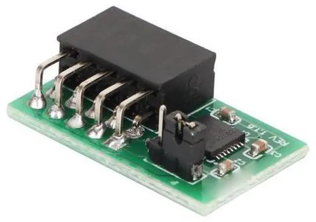 Main image of Vszerda TPM 2.0 Module, 10Pin SPI TMP2.0 Encryption Module for S.uperMicro AOM TPM 9670V S (Vertical) Cryptographic Trusted Module, with 9670 Controller