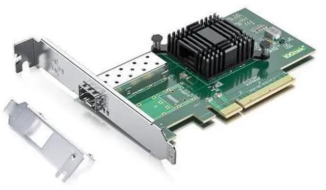 Main image of Vszerda 10Gb SFP+ PCI-E Network Card NIC, Compare to Intel X520-DA1 (E10G42BTDA), with Intel 82599EN Chip, Single SFP+ Port, PCIe X8, Ethernet LAN Network Adapter Support Windows/Linux/VMware