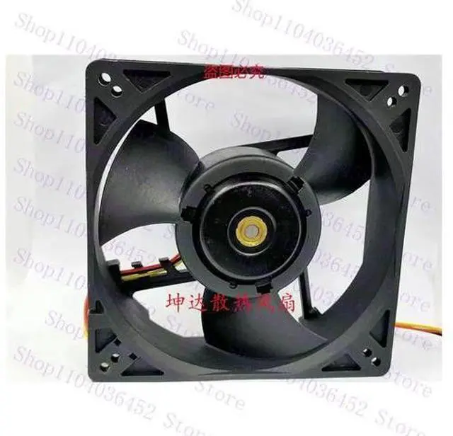 Main image of -for Delta Electronics EFB1324SHE 4C58 DC 24V 1.38A 127x127x38mm 4-Wire Server Cooling Fan