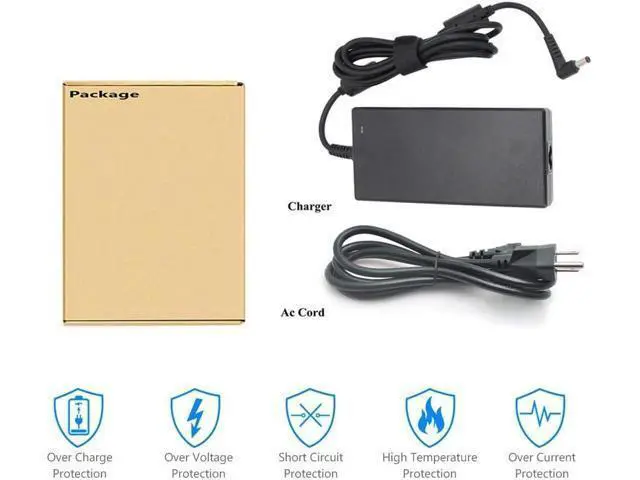 Alt view image 7 of 7 - AC Adapter for Msi Gaming Laptop Charger 180W for Msi Laptop Charger Replacement GS40 GS60 GS70 GS65 GS63 GS63VR GT60 GT70 GL62M GL72M GE60 GE62 GE72 GS73VR for Msi Power Supply