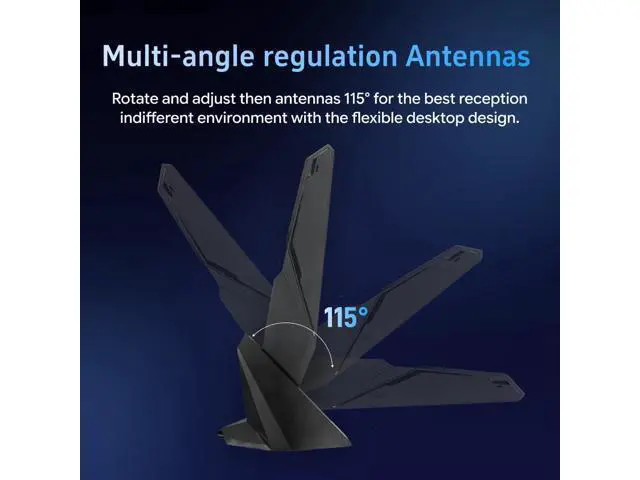 Alt view image 5 of 7 - SMA WiFi 6e 2T2R Antenna 2.4G/5G Dual Band for GIGABYTE AORUS Z390 Z270 Z370 Z490 Z590 Z690 X470 X570 X570S X570I H470 H470I H610 B460 B450 B550 B560 B660 AX X299X Magnetic Base PC Desktop