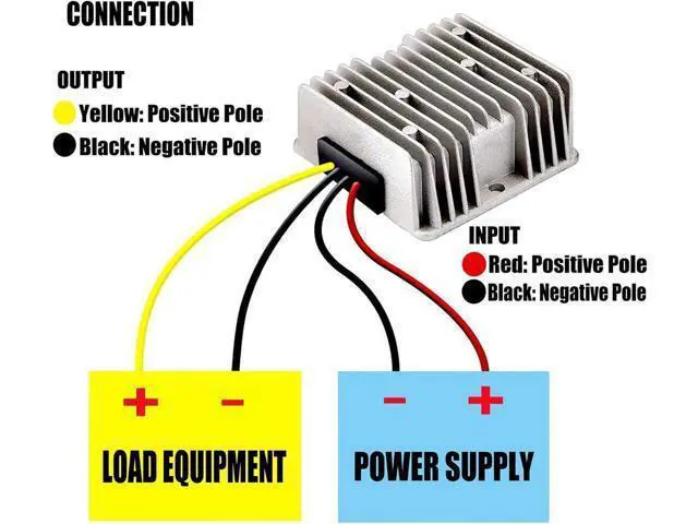 Alt view image 3 of 5 - 30A 360W 12v Golf Cart 48V 36V to 12V Converter Voltage Regulator Golf Cart Voltage Converter Waterproof