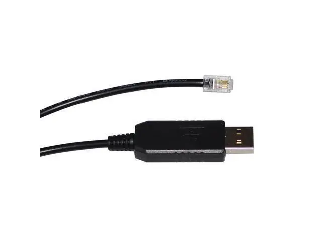 Alt view image 4 of 6 - FTDI CHIP RS232 USB TO RJ9 RJ11 4P4C PLUG SERIAL COMMUNICATION 017620 CONFIG DEBUG CABLE FOR HMS ABC ANYBUS INDUSTRIAL NETWORKS 0.8M Length(1.8M Length)