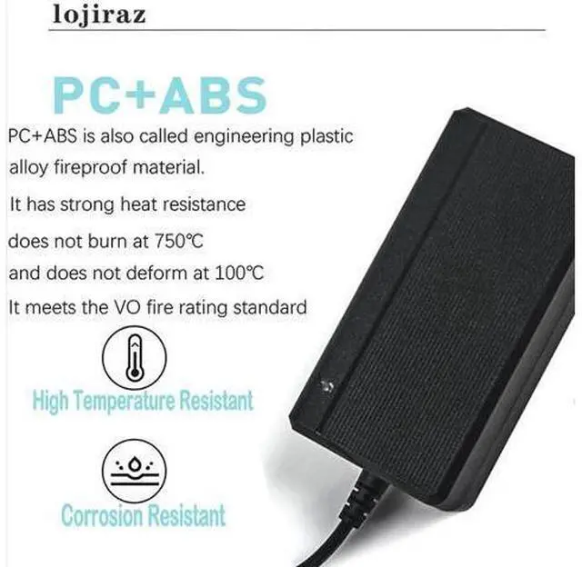 Alt view image 4 of 5 - 12V 2A Wall Plug-in Adjustable Desk Power Adapter for Single Motor Standing Desk, 12V Standing Desk Motor Power CordCompact Direct Plug Design, 24W Charger