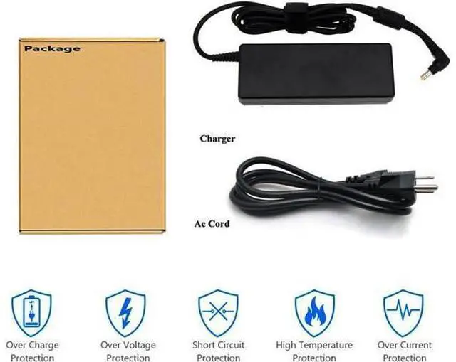 Alt view image 6 of 6 - New 110W 15.6V 7.05A CF-AA5713A M2 CF-AA5713A M1 Power Charger Fit for Panasonic Toughbook CF-31 CF-53 CF-52 CF-19 CF-54 CF-33 CF-74 Laptop AC Adapter with Power Cord 5.5 2.5mm