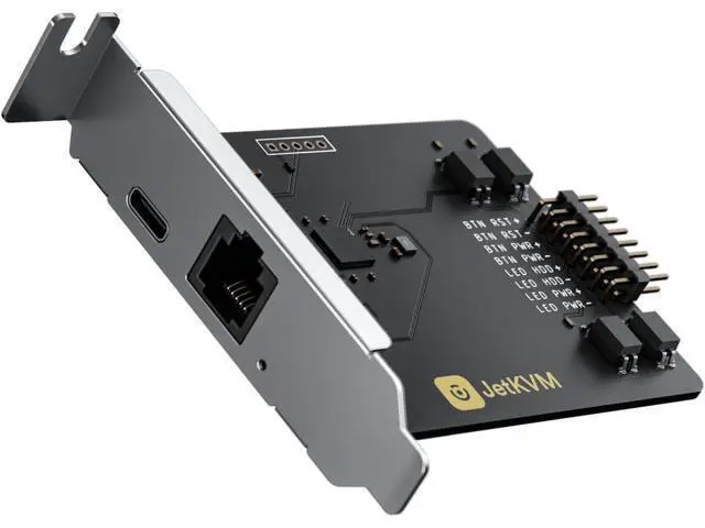 Alt view image 6 of 6 - Open-Source IP KVM Switch JetKVM Extension Port ATX Extension Board