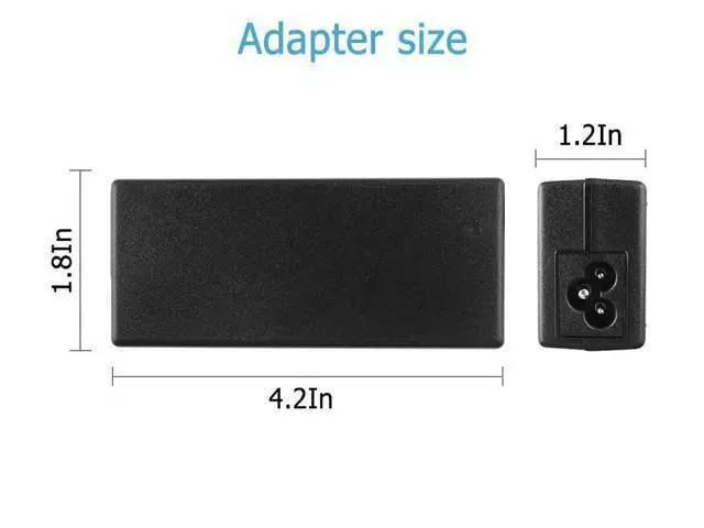 Alt view image 5 of 5 - 65W AC Charger Adapter Compatible with MSI ADP-65GD D 957-14D11P-101 Modern 14 A10M-1048AU A10M-1029 Pro 16T 16T 10M All-in-One 24X 7M-231XEU 7M-232XEU Pro 24X 7M-231XEU 7M-232XEU