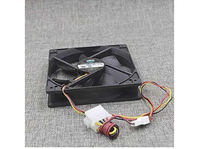 Alt view image 5 of 6 - A12025-12CB-3BN-F1 for Cooler Master Ultra-Quiet 12cm 12025 12V 0.16A 3Line Main Machine Power Supply Exhaust Chassis Fan
