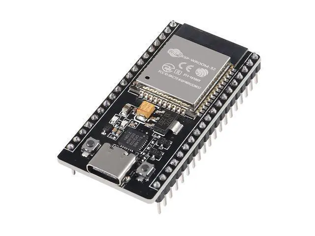 Alt view image 4 of 5 - 5Pcs ESP32 Development Board CP2102 Chip 38Pin Narrow Version WiFi + Bluetooth Microcontroller Dual Cores ESP-32 ESP-32D Board ESP-WROOM-32 2 in 1 Dual Core Low Power Consumption ESP-32 Type C