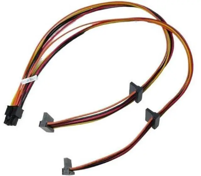 Alt view image 2 of 2 - 5Pin to 4-Port SATA Interface Power Cable for OptiPlex 9020 7020MT T1700 CD-ROM Optical Drive Hard Drive HDD SSD 50cm