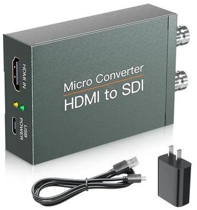 Main image of HDMI to 2x SDI Converter - Audio Embedder, Auto Format Detection (HDMI Type A)