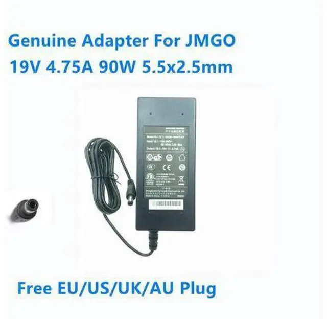 Main image of OIAGLH 19V 4.75A 4.74A 90W GQ90-190475-E1 NSA090EC-19047400 AC Adapter For JMGO J6 G7S V8 E8 E10 Projector Power Supply Charger
