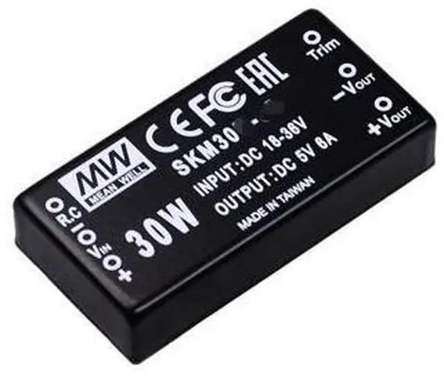 Main image of Mean Well SKM 30W 12V 2.5A Power Supply Converter SKM30C-12 DC-DC Voltage Stabilized Single Output Switching Power Supply Driver Transformer