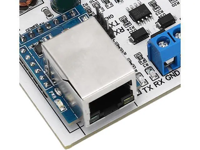 Alt view image 7 of 7 - RJ45 to 8 RS485 Hub Converter, PCB TVS Surges Protection Hub Board, Electronic Hub Module Accessories for Home Home Automation Identification System (Hub Module)