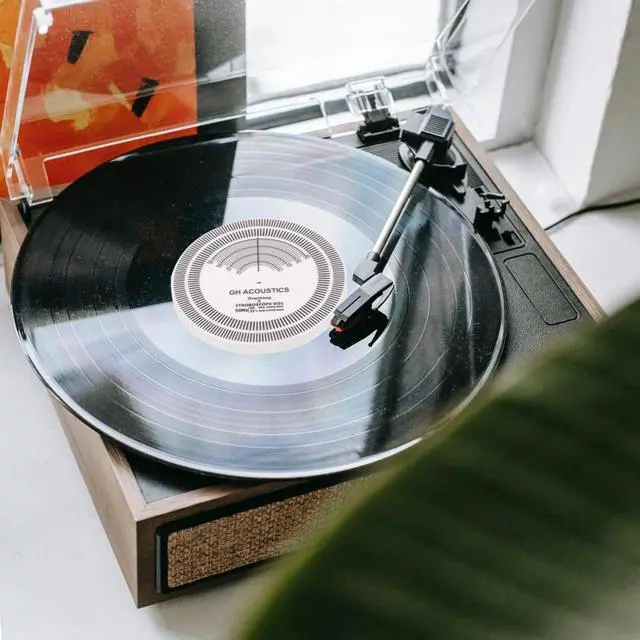 Alt view image 5 of 6 - Reliable Turntables Strobe Disc Stroboscope Mat Tests Rotational Speed Detection Vinyl Recording Speed Measuring Disc Easy to Use