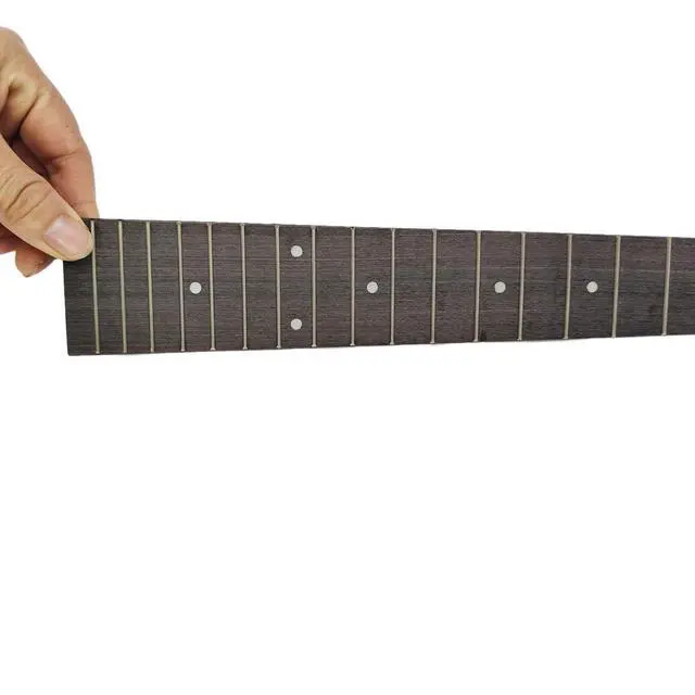 Alt view image 7 of 7 - Fretboard Ukulele Fingerboard for 26 Inch Tenor Ukulele with 18 Fret Fretboard DIY Parts Replacement