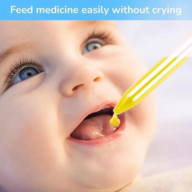 Alt view image 3 of 6 - Silicone 16 PCS Liquid Droppers, 5 Ml Clear Eye Drop Dispenser for Kids, Silicone& Plastic Pipette Set
