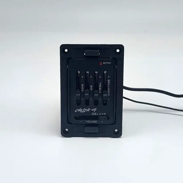 Alt view image 2 of 7 - 4 Band EQ Preamp Classic 4 Deluxe Guitar Pickups for Classical Acoustic Instruments Accessories Parts