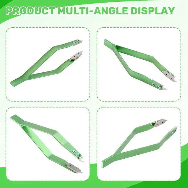 Alt view image 7 of 7 - 7825 V Shaped Metal Watch Spring Bar Remover Tweezer 7825 V Type Watch Spring Bar Tweezers Watch Repair Tool Accessory