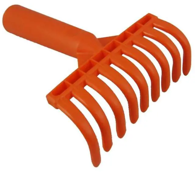 Main image of Olive Rake Heads 9-Tooth Rake Multipurpose Plastic Shovel Rake Olive Picking Rake Gardening Tools Inner Diameter 2.5cm