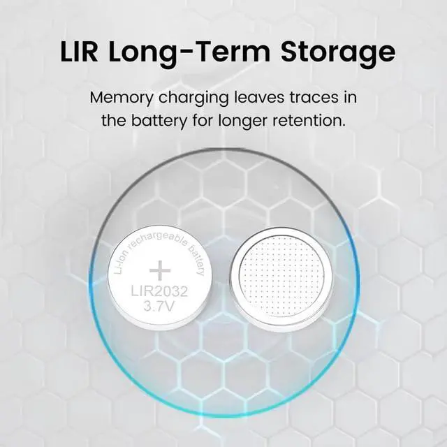 Alt view image 5 of 7 - USB C Coin Cells Button Battery Charger for LIR1025/1220/1254/1620/1632/2016/2025/2032/2430/2450 Button Battery Charger B