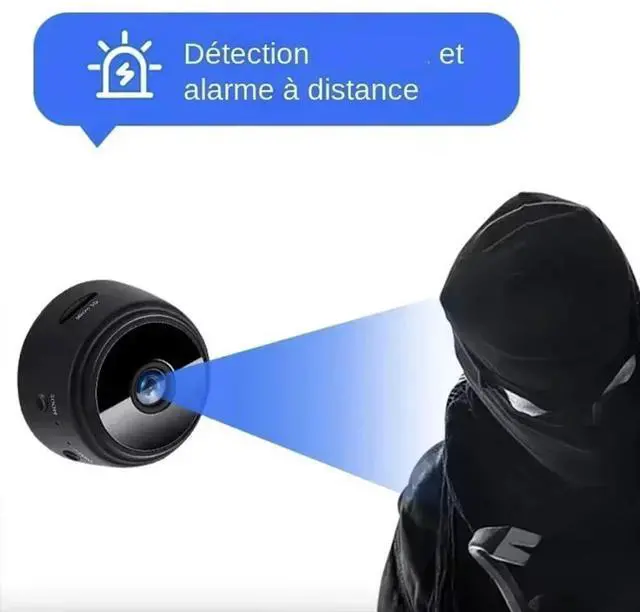Alt view image 6 of 7 - A9 Mini Wireless Surveillance Camera 1080p WiFi Security Monitoring Remote Monitor, Camera, Smart Home