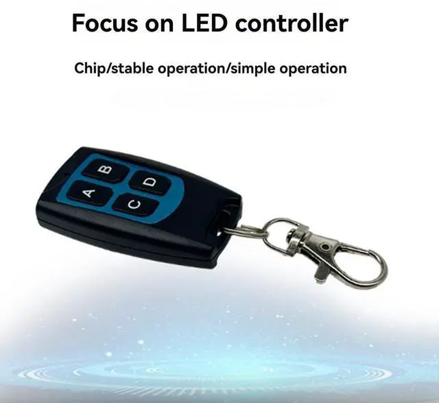 Alt view image 6 of 7 - Universal Garage Door Remote Control 433.92 Mhz Rolling Door Wireless Remote Control Key Fob for Gate Automation