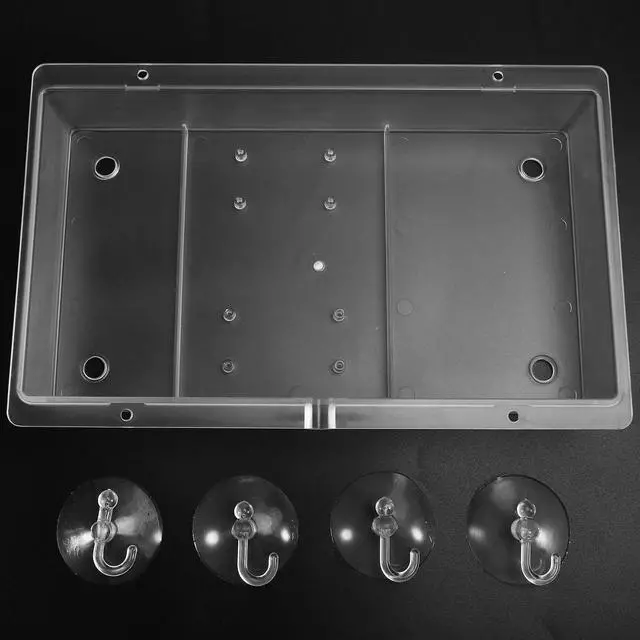 Alt view image 7 of 7 - DIY Arcade Joystick Acrylic Panel Case for Arcade Game Machine DIY Can Be Installed Joystick Button for Retro Video Game