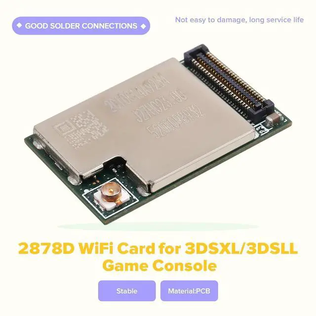 Alt view image 4 of 7 - 2878D WiFi Card for 3DSXL/3DSLL Game Console WiFi Network Card Module Adapter