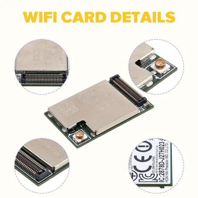 Alt view image 6 of 7 - 2878D WiFi Card for 3DSXL/3DSLL Game Console WiFi Network Card Module Adapter