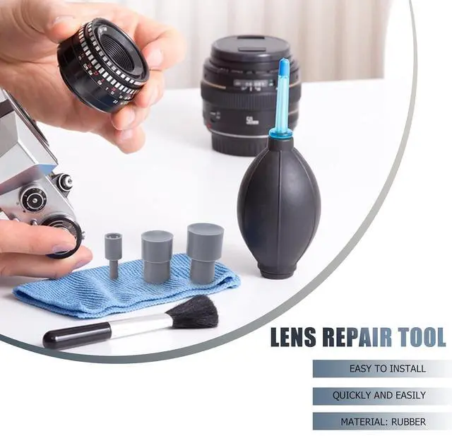 Alt view image 4 of 7 - 9PCS Lens Repair Tool Kit for Camera DSLR Ring Removal Rubber 8-83mm Photo Studio Accessories