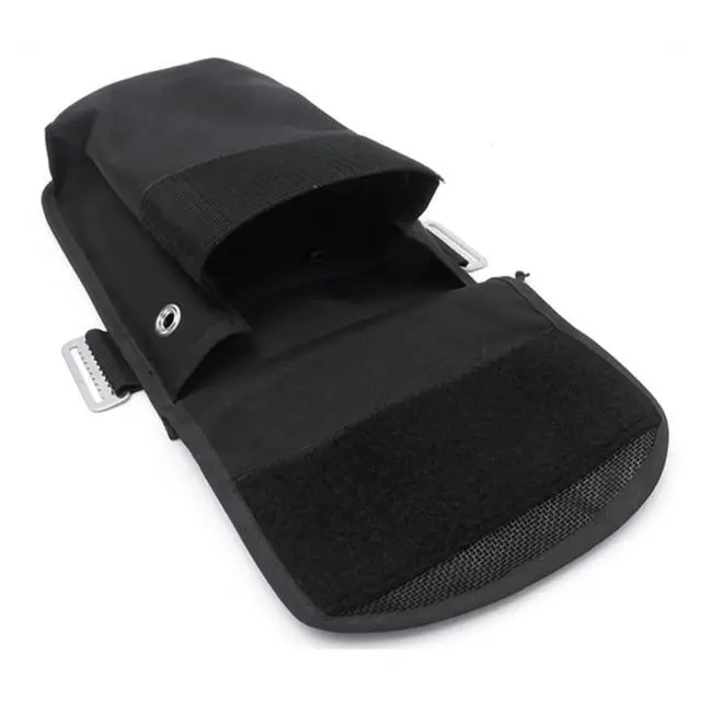 Alt view image 5 of 7 - 1 PCS Technical Scuba Diving Storage Bag Weight Belt Lead Pocket Black Attach to Leg BCD Adjustable Swater Sport Diving Equipment