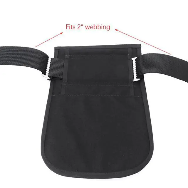 Alt view image 4 of 7 - 1 PCS Technical Scuba Diving Storage Bag Weight Belt Lead Pocket Black Attach to Leg BCD Adjustable Swater Sport Diving Equipment