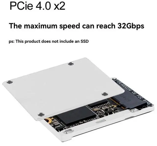 Alt view image 5 of 7 - M.2 SSD 2230 to CFExpress Type-B Adapter M.2 NVME SSD to CFExpress Type-B Adapter M.2 NVME 2230 Adapter Card