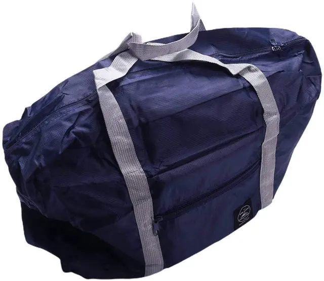 Main image of Multifunction Large Capacity Casual Folding Waterproof Luggage Storage Bags Suitcase Handbag Organizer Tote Bag Navy