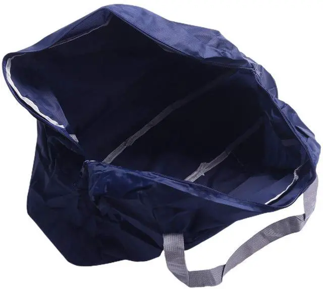 Alt view image 5 of 7 - Multifunction Large Capacity Casual Folding Waterproof Luggage Storage Bags Suitcase Handbag Organizer Tote Bag Navy