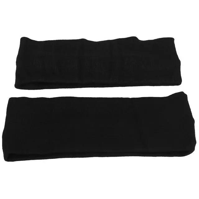 Alt view image 2 of 7 - 2pcs Fashion Women Cotton Yoga Hair Band Sports Sweat Lady Headband Popular Women Hair Accessories Black