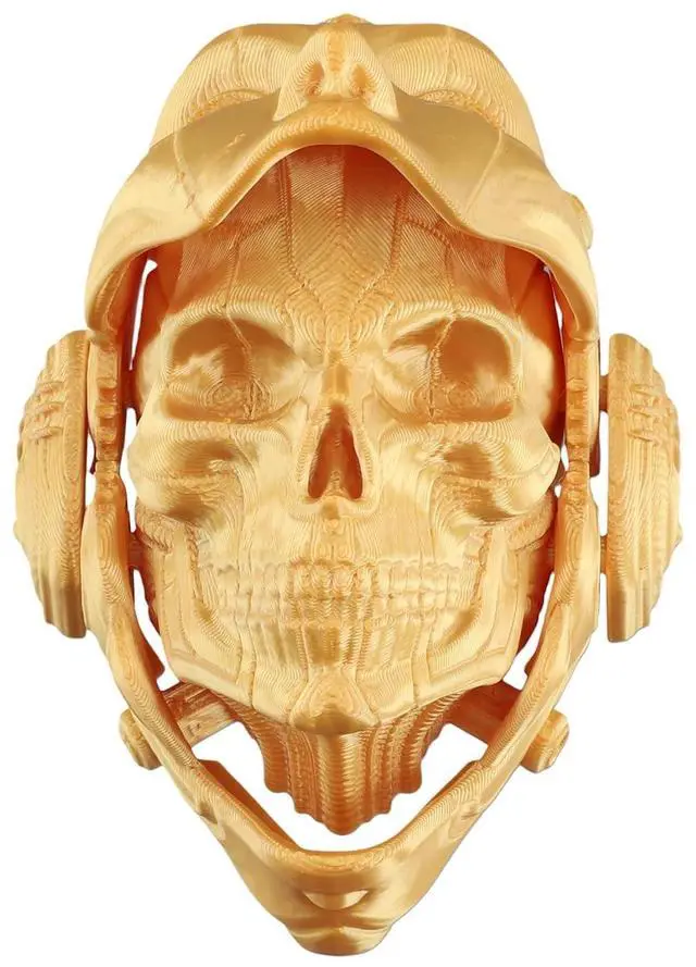 Main image of 3D Printing Deformation Skull Model Tabletop Ornaments 3D Printed Skeleton Decoration Stress Relief Toy C