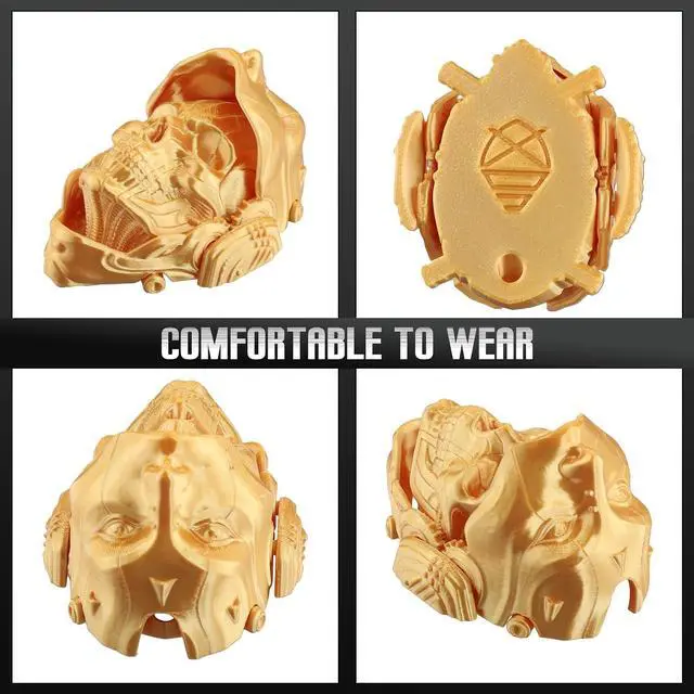 Alt view image 4 of 7 - 3D Printing Deformation Skull Model Tabletop Ornaments 3D Printed Skeleton Decoration Stress Relief Toy C