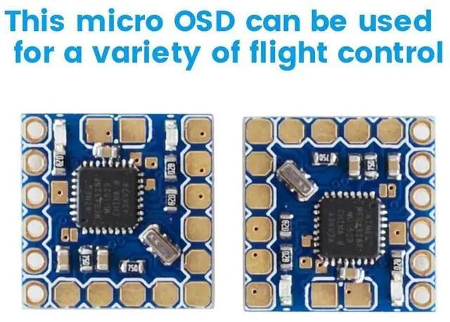 Alt view image 2 of 7 - FPV Mini Micro-OSD Mini OSD for SP Racing CC3D Naze32 F3 F4 Flight Controller