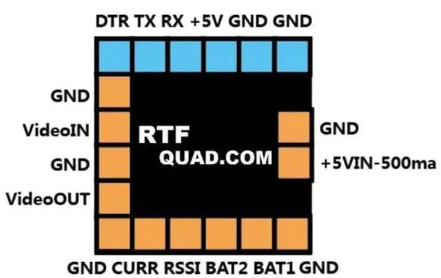 Alt view image 4 of 7 - FPV Mini Micro-OSD Mini OSD for SP Racing CC3D Naze32 F3 F4 Flight Controller